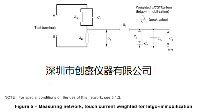 接觸電流測試網(wǎng)絡